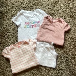 Many baby girl tops
